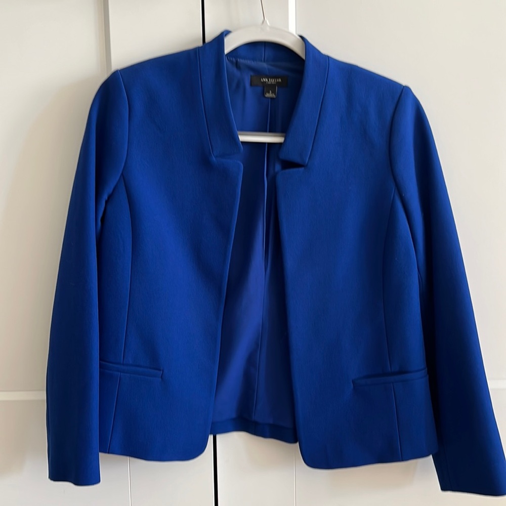 Royal blue blazer
